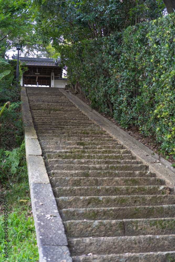 京都　大山崎の風景