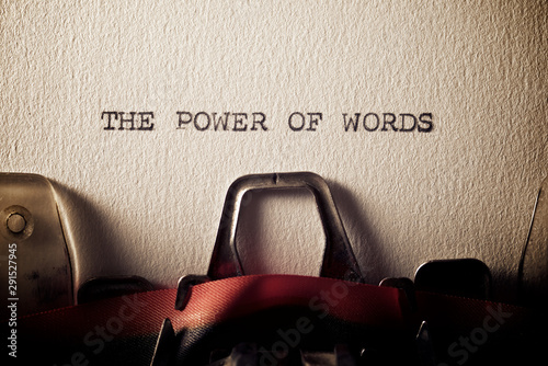 The power of words photo
