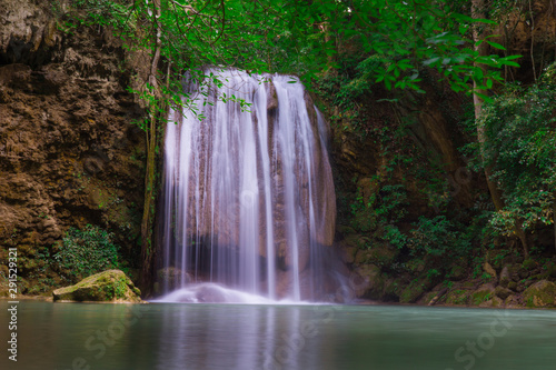 waterfall in forest