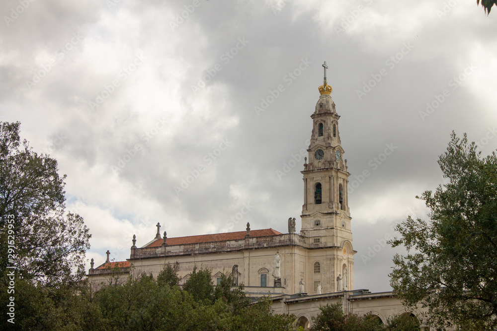 fátima sanctuary chuch tower fátima sanctuary chuch tower