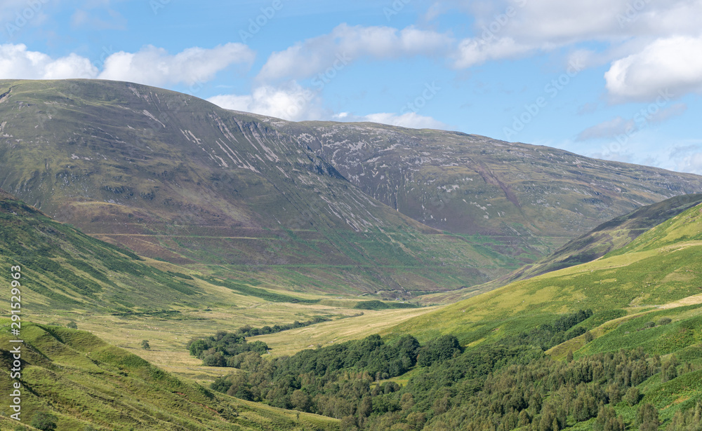 Parallel roads of Glen Roy, Scotland