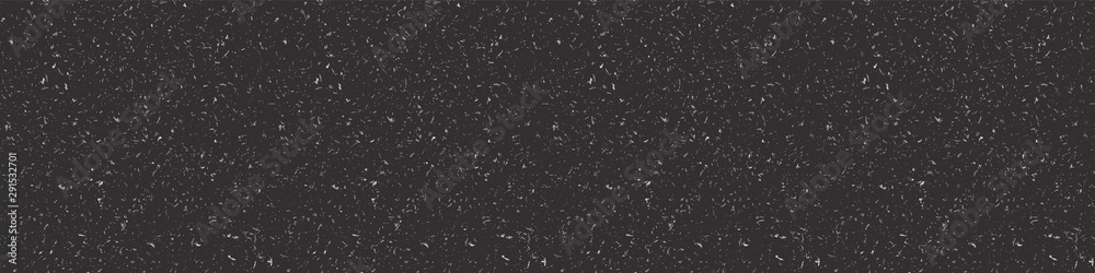 Hand made washi paper texture seamless border pattern. Tiny speckled ...