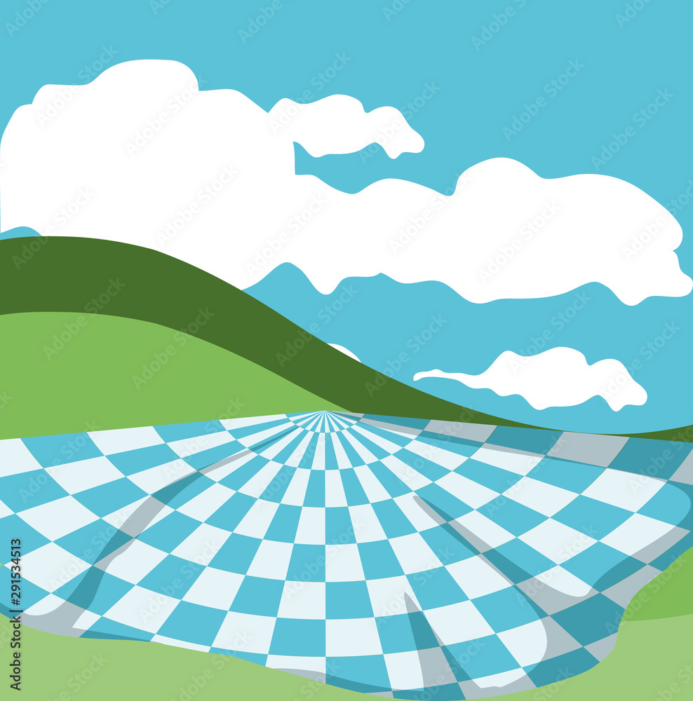 Obraz premium bottle beer and leaf oktoberfest pattern