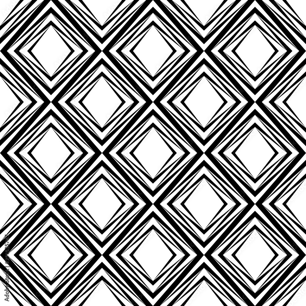 Vector geometric seamless pattern. Modern geometric background with square tiles. Vector geometric seamless pattern. Modern geometric background with square tiles.