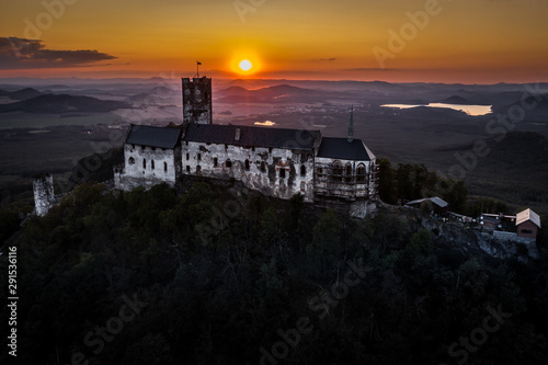 Bezdez castle is a ruin of an early Gothic castle built by Premysl Otakar II. and it is his best preserved castle. In 1642 it was conquered by the Swedes, later it was owned by the Wallenstein. photo