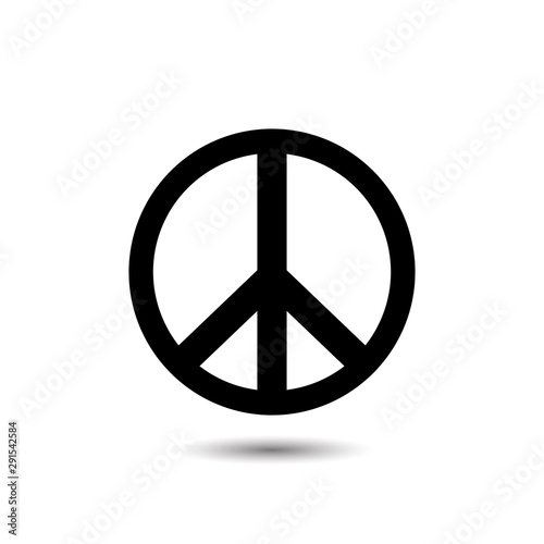 Peace icon. sign vector illustration