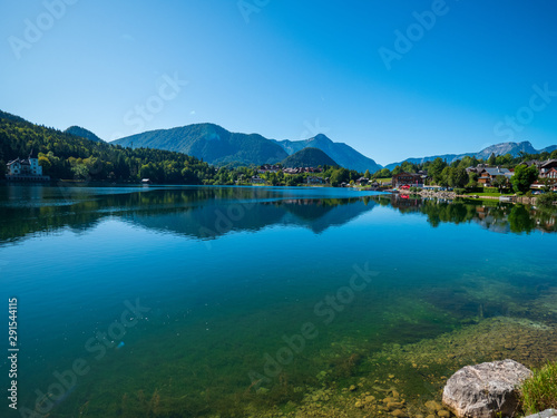 Grundlsee, Steiermark, Österreich im Herbst