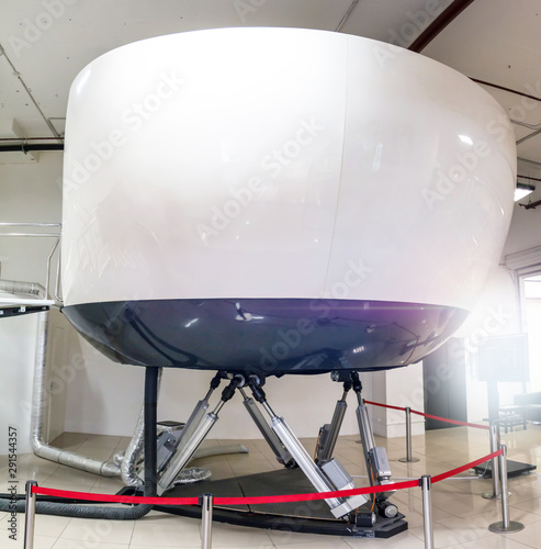 Slika na platnu Civil aviation training simulator
