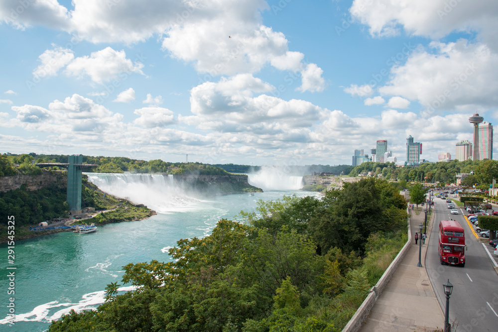View on Niagra Falls from Canadian Side