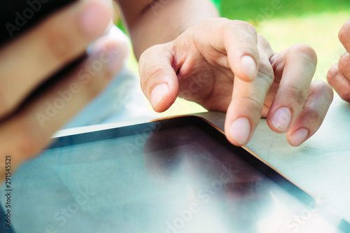 Doing business the modern way,Communication technology photo