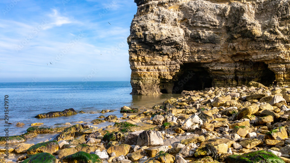 One Of The Caves At Marsden Rock Situated Just Off Marsden Beach South 