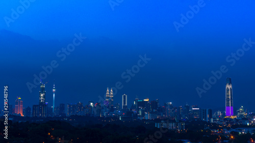 Beautiful building and cityscape at Kuala Lumpur  Malaysia