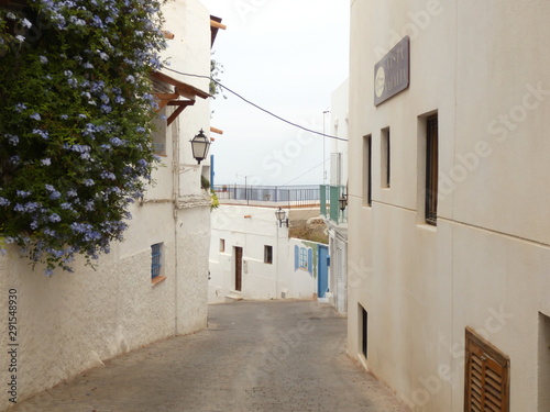 Narrow street in old town