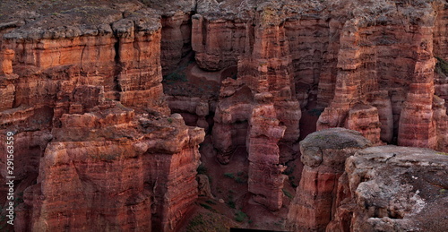 South-East Kazakhstan. Picturesque mountains in the area of the natural national Park "Charyn canyon".