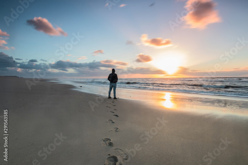 Man on the beach