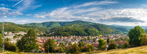 Beautiful panoramic view of the old town in Tryavna, Bulgaria. © iron_man
