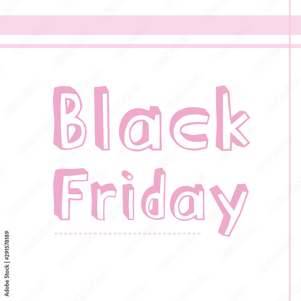 Cute Black Friday banner! Cute Black Friday banner!