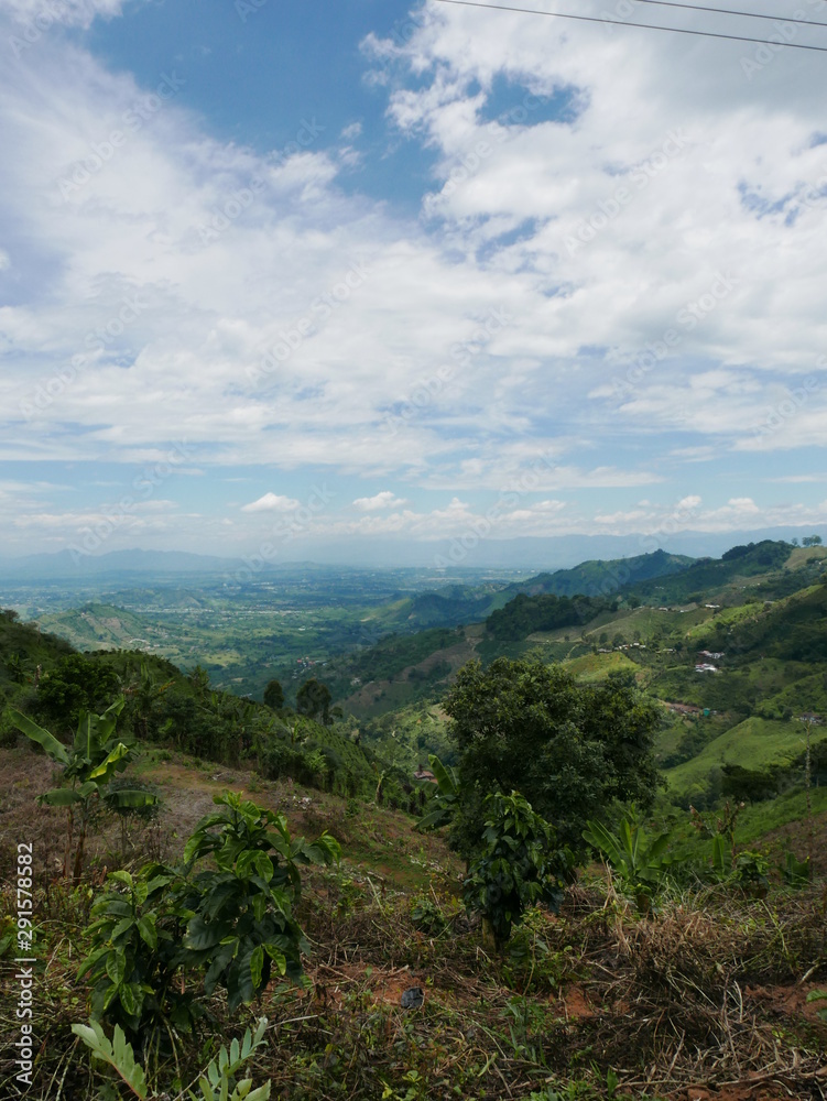Obraz premium View from the Alto del Nudo