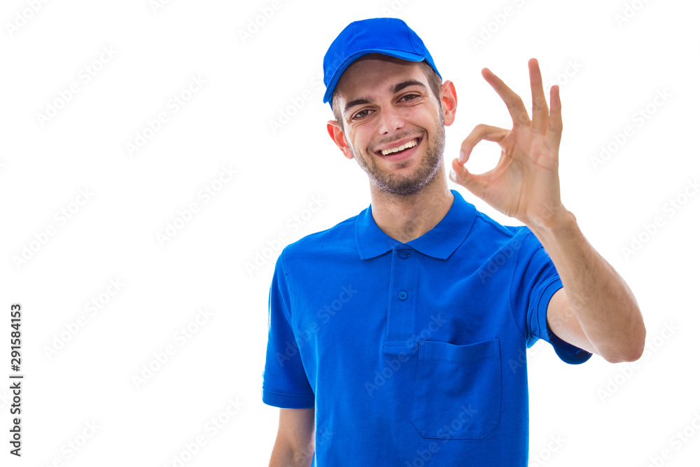 portrait of young man with cap and shirt portrait of young man with cap and shirt
