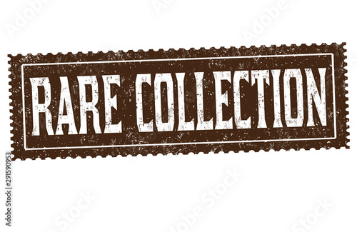 Rare collection sign or stamp