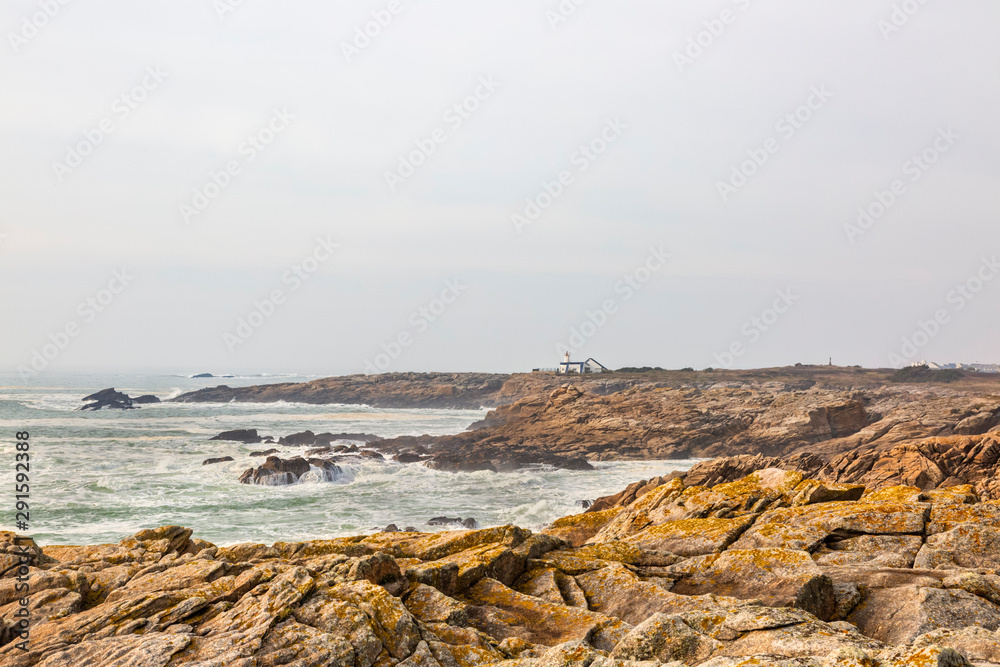 Landscape on the Brittany Coastline