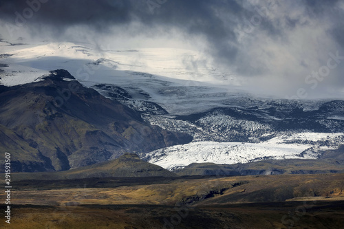 Alpine landscape in Skaftafell National Park Iceland, Europe