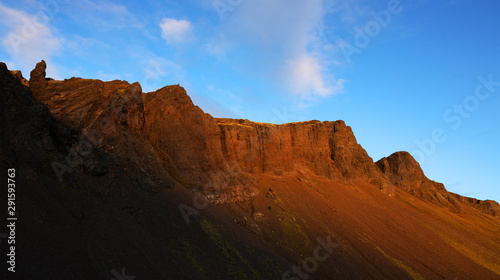 Alpine landscape in Skaftafell National Park Iceland, Europe