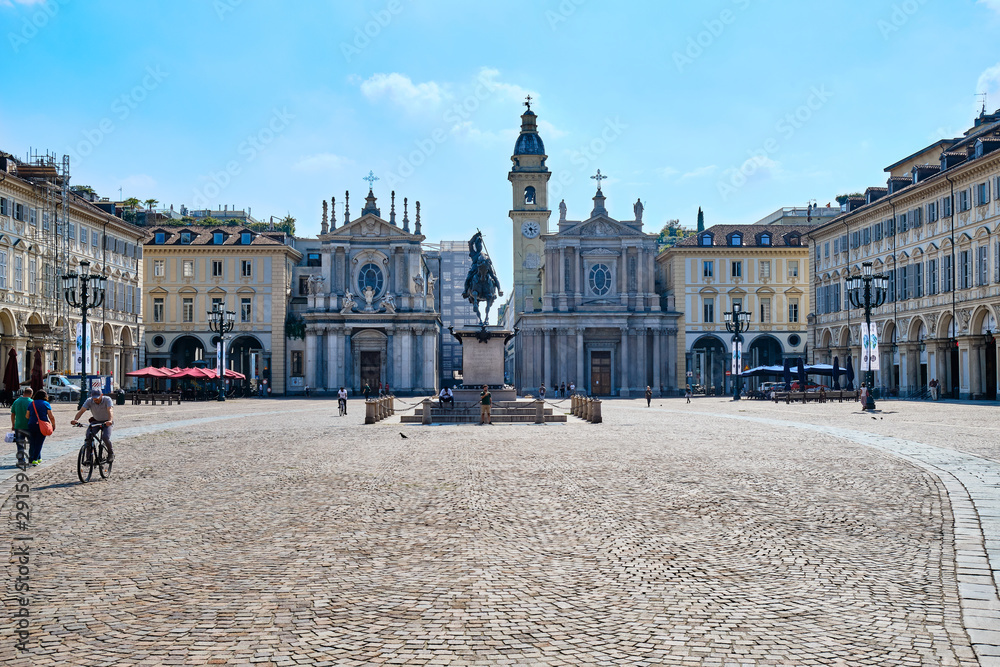 Fototapeta premium Piazza San Carlo, Turin