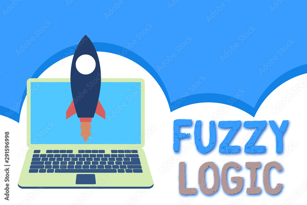 Conceptual hand writing showing Fuzzy Logic. Concept meaning checks for extent of dirt and grease amount of soap and water Launching rocket up laptop Startup Developing goal objective Conceptual hand writing showing Fuzzy Logic. Concept meaning checks for extent of dirt and grease amount of soap and water Launching rocket up laptop Startup Developing goal objective