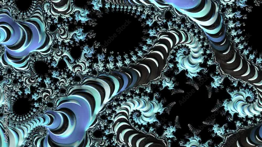 Mandelbrot set exhibit an elaborate and infinitely complicated boundary that reveals progressively ever-finer recursive detail at increasing magnifications. The 