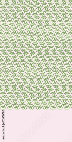 nature pattern design for clothes and home wall