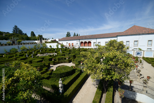 Gardens of the ancient bishop's palace at Castelo Branco