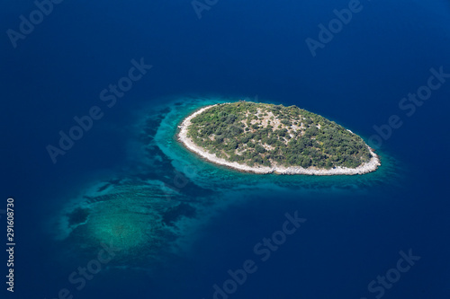 Islet on Pelješac, Croatia