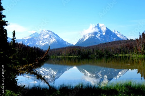Fototapeta Naklejka Na Ścianę i Meble -  Scenic view of the Mountains of the Canadian Rockies