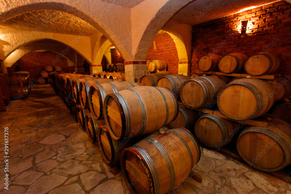 Vine cellar on Pelješac, Croatia Vine cellar on Pelješac, Croatia
