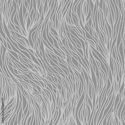 Monochrome background with wavy stripes. Repeating abstract waves. Stripe texture with many lines. Wavy line pattern. Black and white illustration