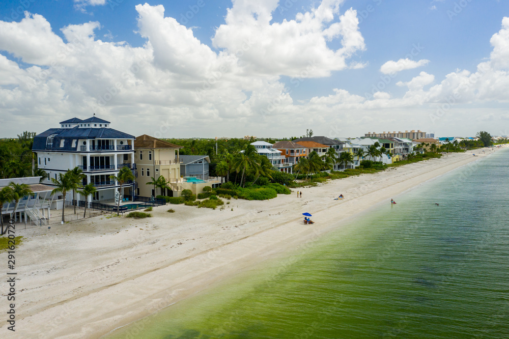 Barefoot Beach Florida USA aerial photo Barefoot Beach Florida USA aerial photo