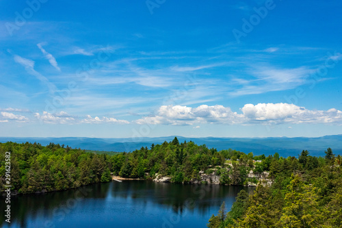 Overlooking Lake Minnewaska