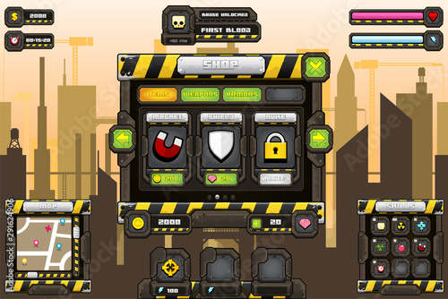 Metal Game GUI