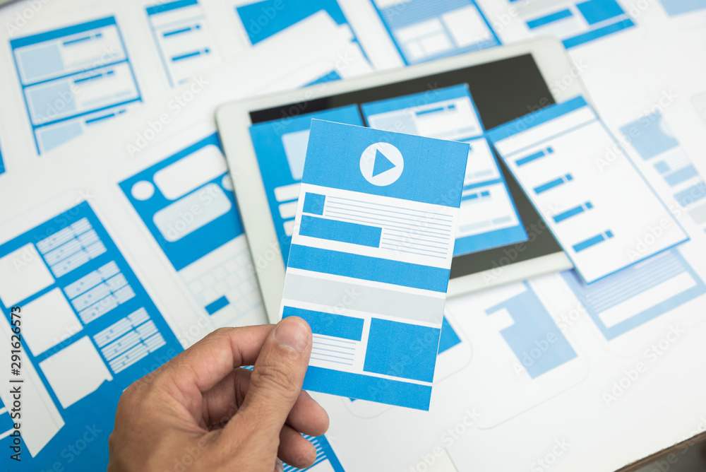 User Experience ux designer web smartphone layout. User Experience ux designer web smartphone layout.
