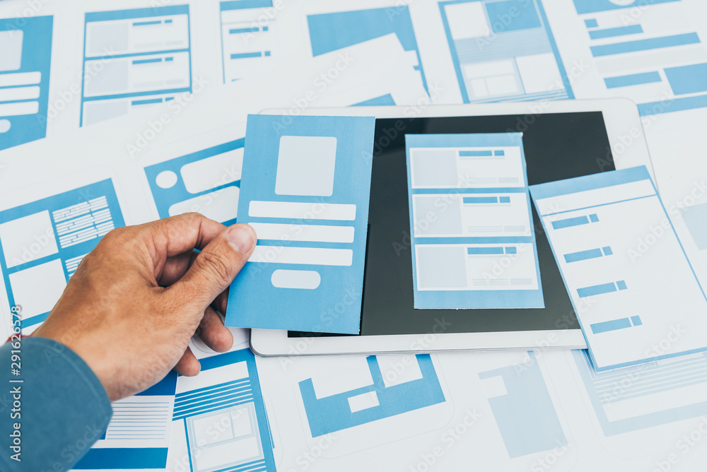 User Experience ux designer web smartphone layout. User Experience ux designer web smartphone layout.
