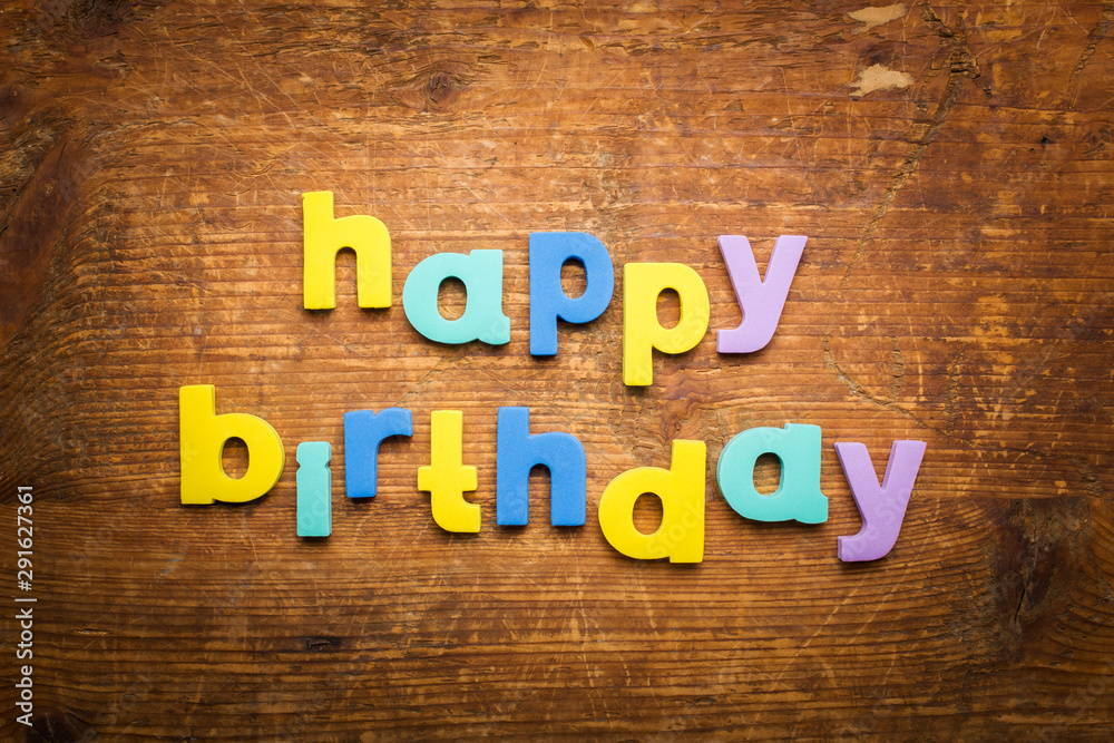 Fototapeta premium The words 