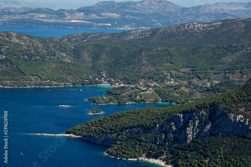 Coastline of Peljesac, Adriatic Sea, Croatia © Goran