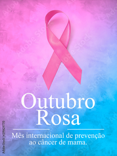 Outubro Rosa - Mês da conscientização do câncer de mama de outubro