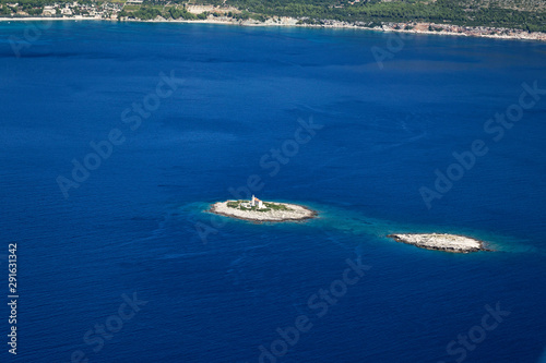 Islet on Peljesac peninsula, Adriatic Sea, Croatia