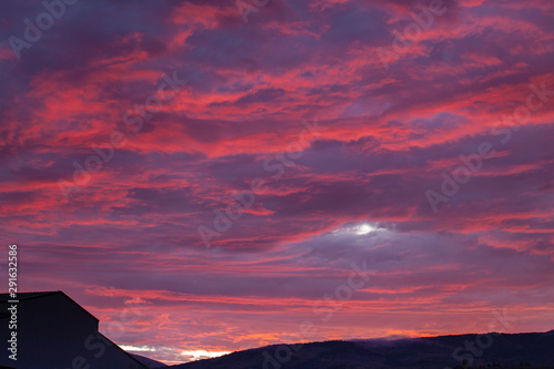 Brilliant Rocky Mountain Sunrise