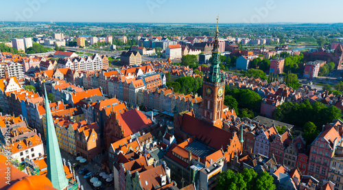 Fototapeta Naklejka Na Ścianę i Meble -  Image of landscape of Gdansk