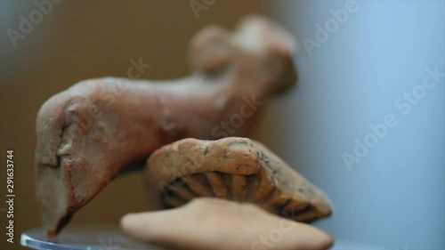Indus Valley Civilization - Ancient History stock footage on white background photo