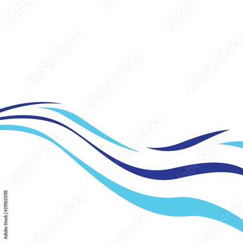 Water wave texture bacground vector