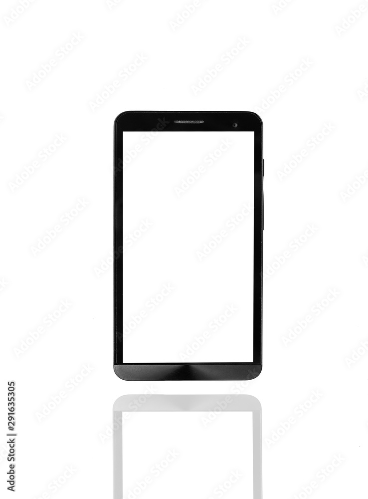 Smartphone on isolated background Smartphone on isolated background